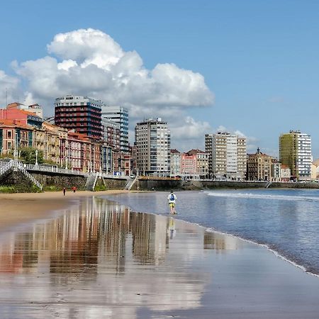 El Primero De Steven - Pegado A Playa De San Lorenzo - Vut-2243-As Gijón Exterior foto